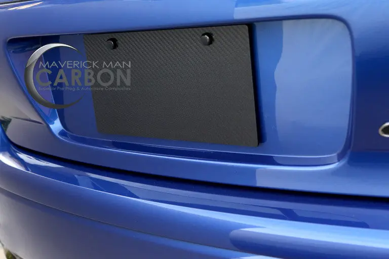 Carbon Fiber License Plate 1