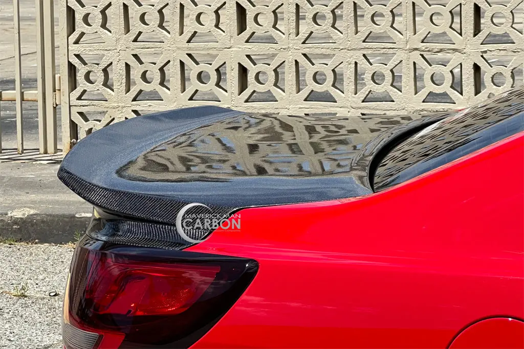 Chevy Ss Carbon Fiber Trunk Lid With Built In Duckbill Spoiler 1