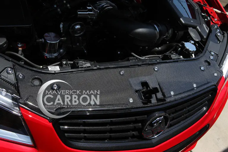 Chevy Ss Carbon Fiber Radiator Cooling Plate Cover 1