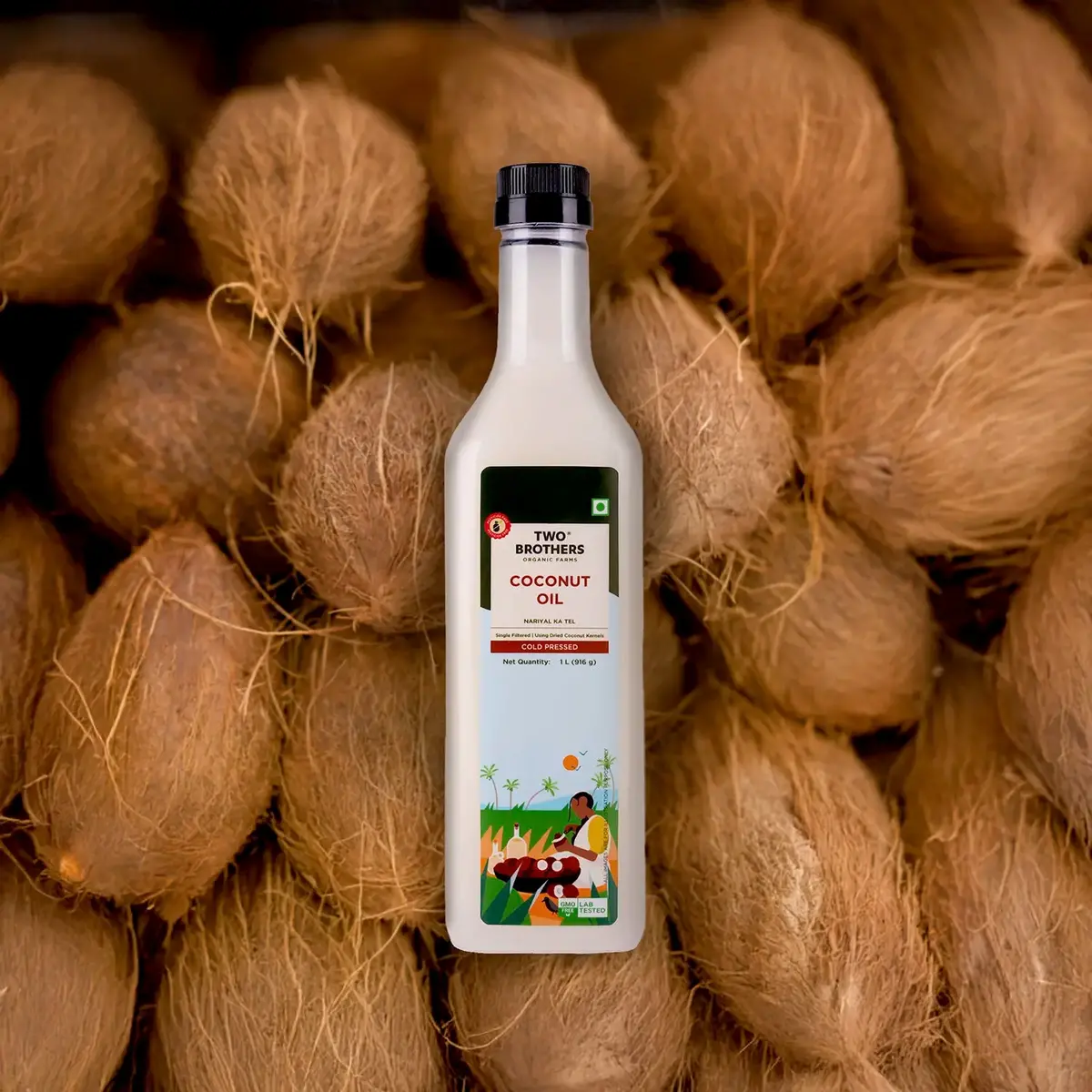 Coconut Oil, Cold-Pressed, Unrefined 1