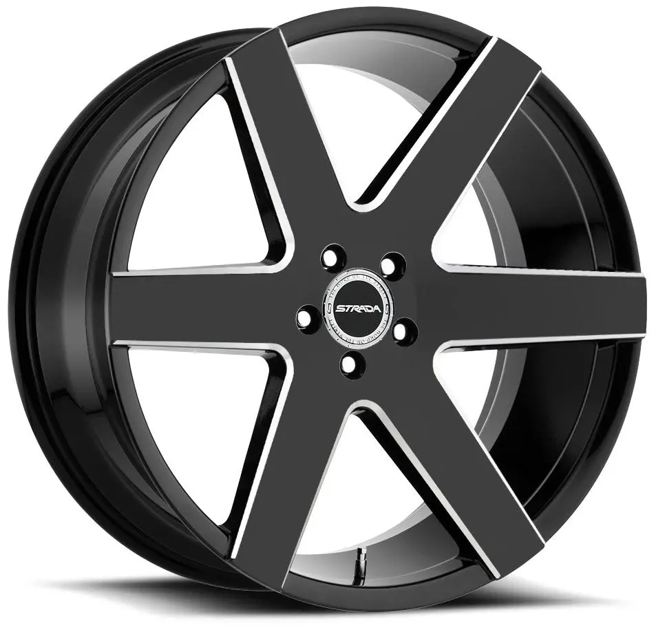 Strada Wheels S60 Coda Black Milled 1