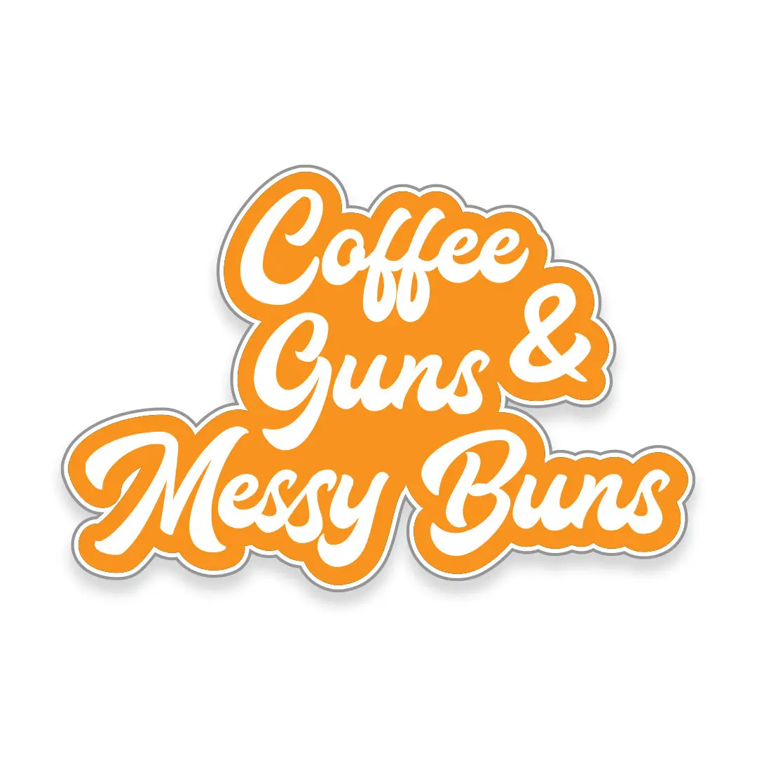 Messy Buns Sticker 1