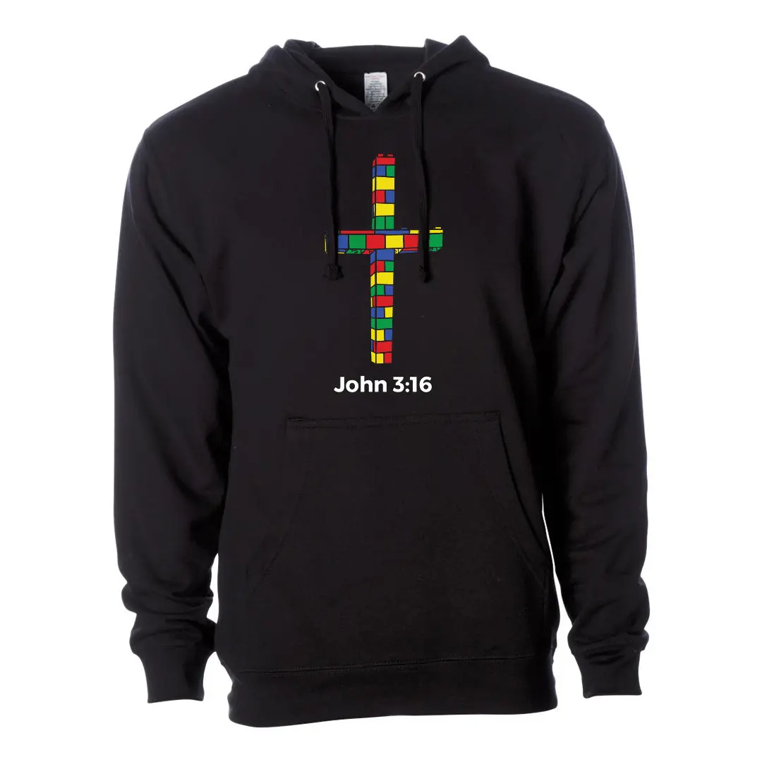 John 3:16 (Cross) Hoodie 1