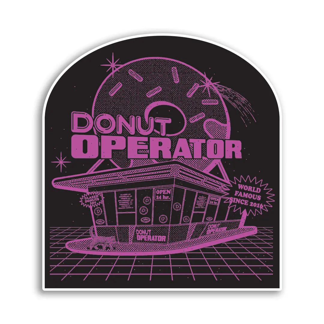 Retro Shoppe Sticker 1
