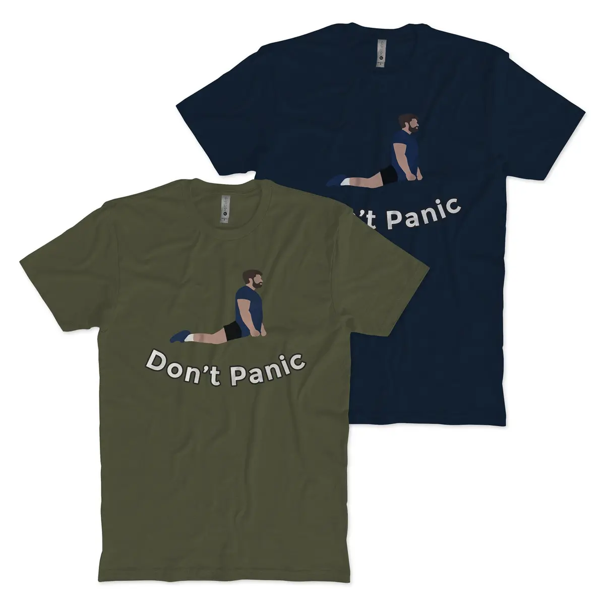 Don't Panic Slug Crawl T-Shirt 1