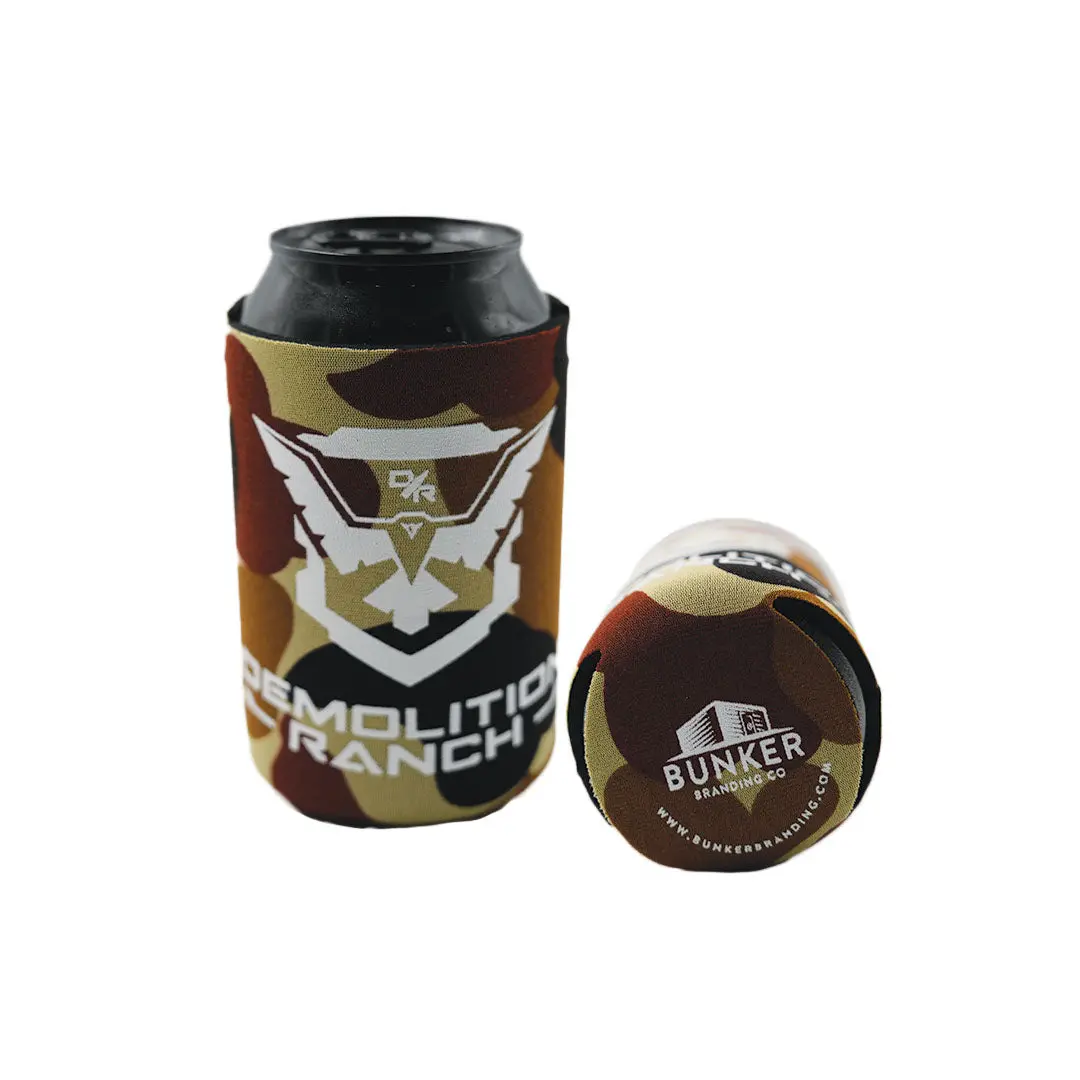 Demolition Shield Camo Can Cooler 1