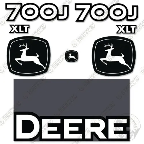 Fits John Deere 700J Xlt Decal Kit Dozer Crawler 1