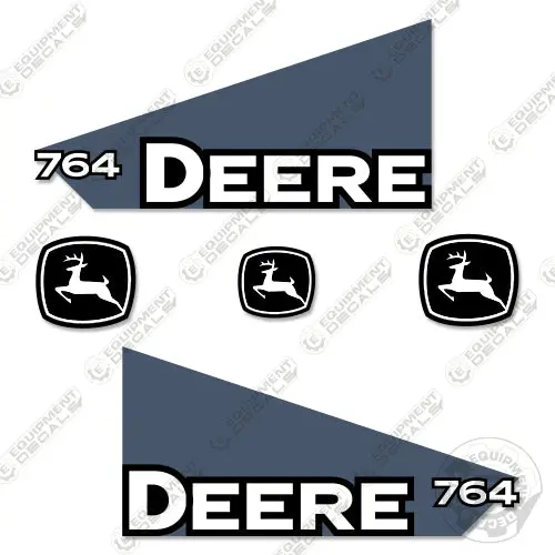 Fits John Deere 764 Decal Kit Dozer 1