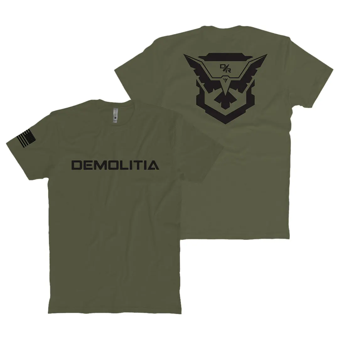 Demolitia - Military Green T-Shirt 1