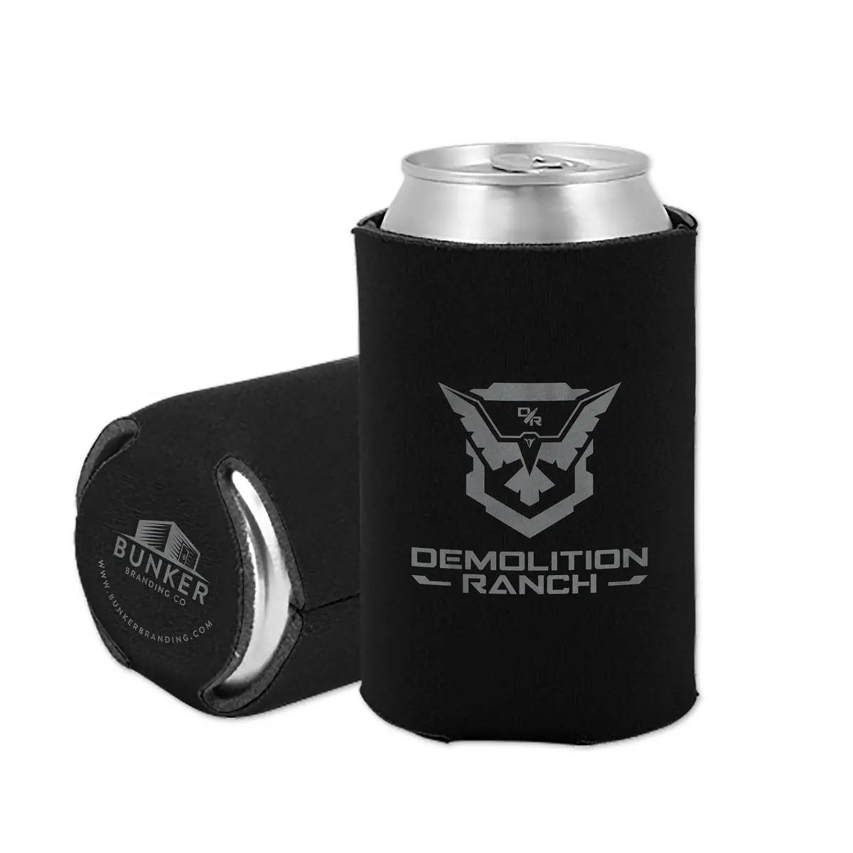 Demolition Ranch Shield Can Cooler 1