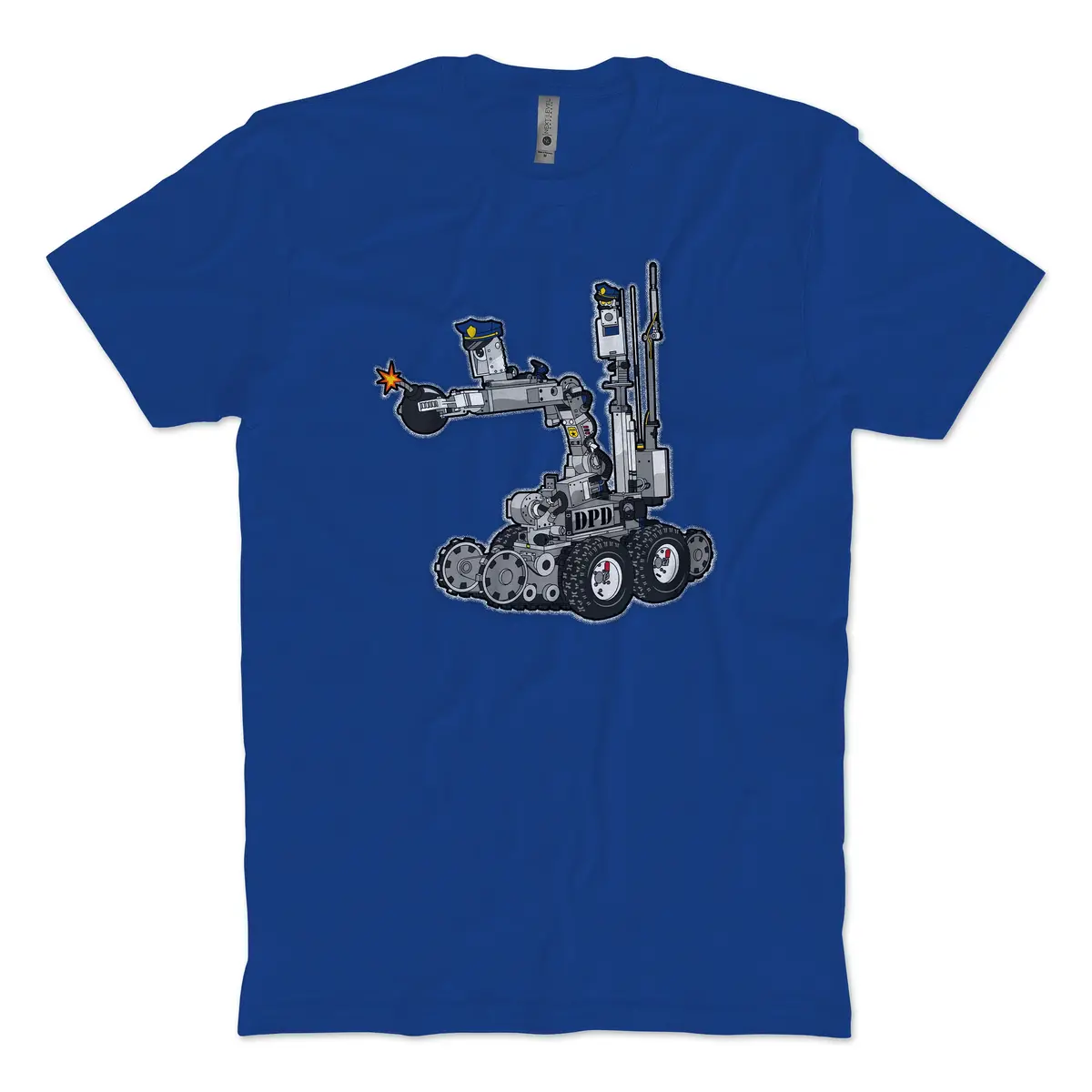 Dallas Bomb Robot T-Shirt 1