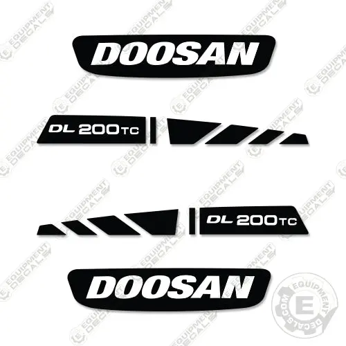 Fits Doosan Dl 200 Tc Decal Kit Wheel Loader 1