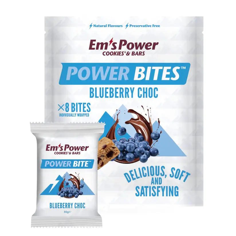 Em's Power Bites Blueberry Chocolate 8Pc 1