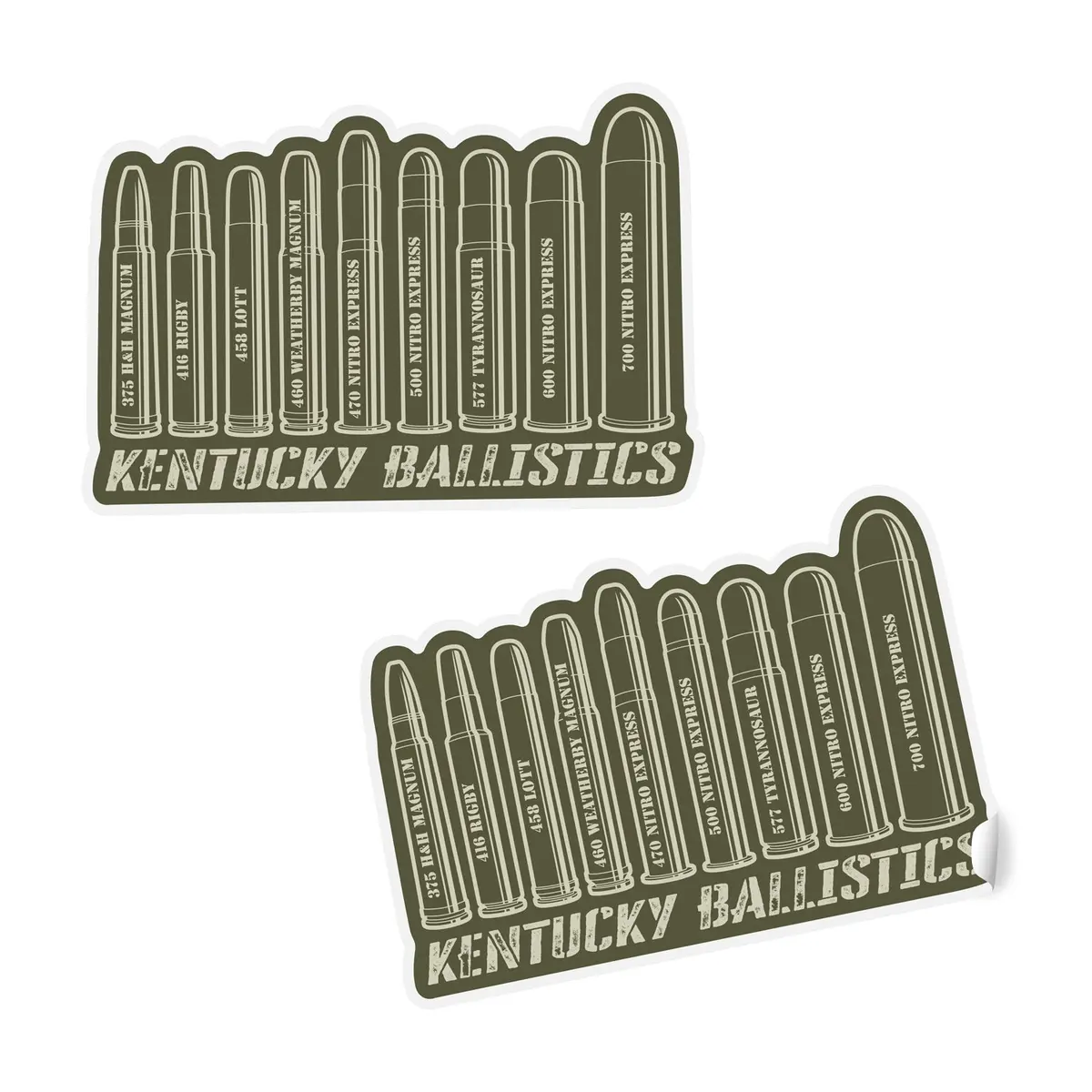 Elephant Bullets Sticker 1
