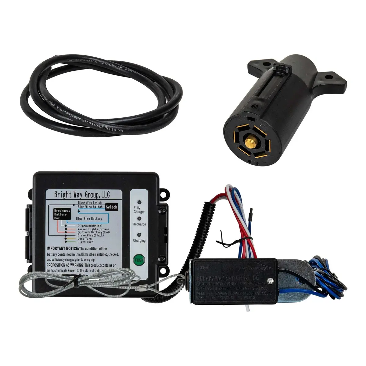 Trailer Electric Brake Wiring Kit 1