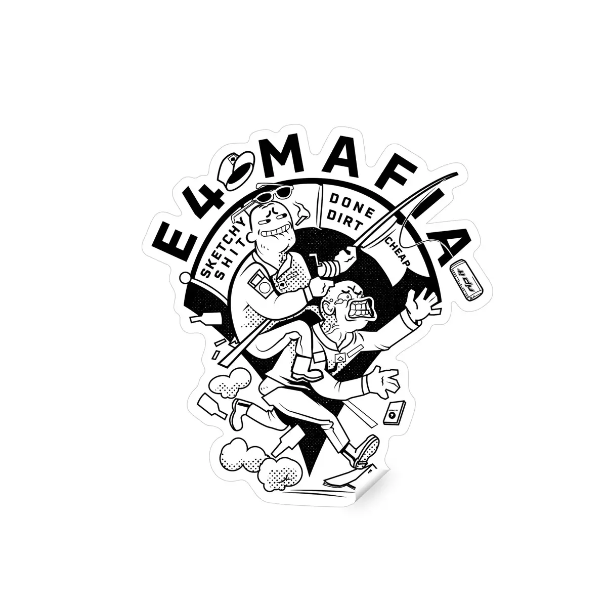 E4 Mafia Sticker 1
