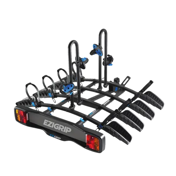 Ezigrip Enduro 4 Towball Car Rack With Lightboard (4 Bike) 1