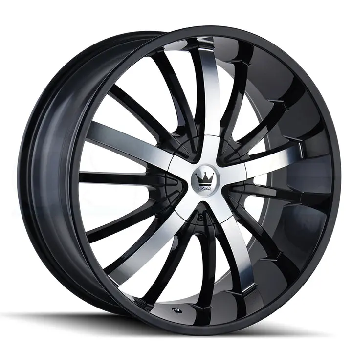 Mazzi Wheels 364 Essence Black Machined 1