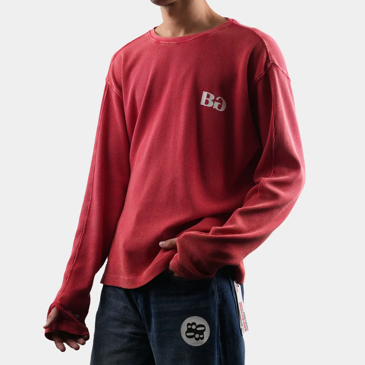 Mars Red Full Sleeve T-Shirt 1