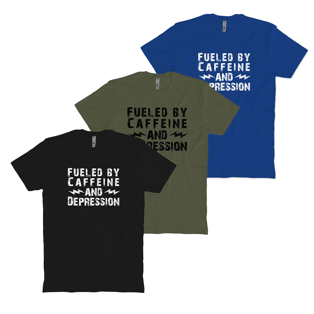 Fueled By Caffeine T-Shirt 1