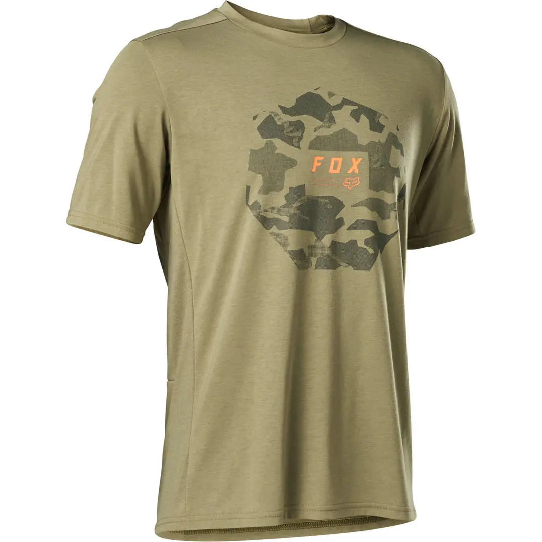 Fox Mens Ranger Dr Camo Moth Jersey (2022) 1