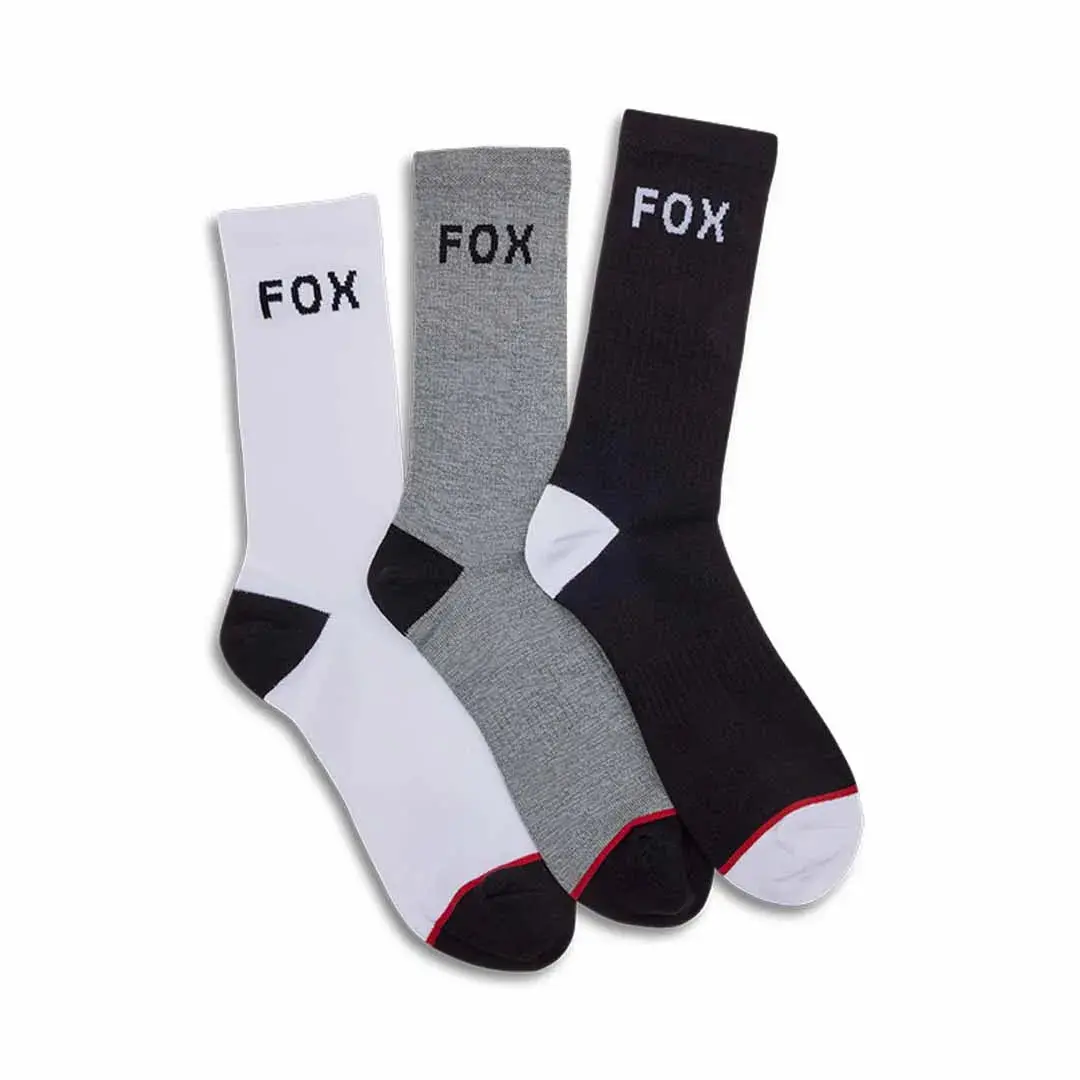 Fox Crew Socks 3 Pack (2024) 1