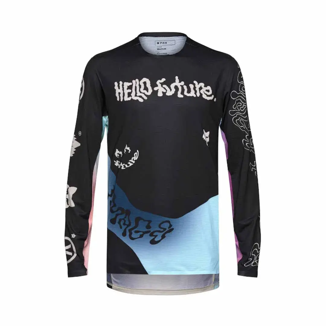 Fox Mens Flexair Hello Future Long Sleeve Jersey 1