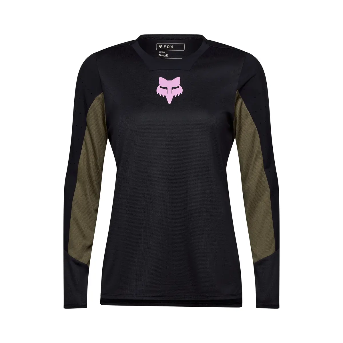 Fox Womens Defend Park Long Sleeve Jersey (2025) 1
