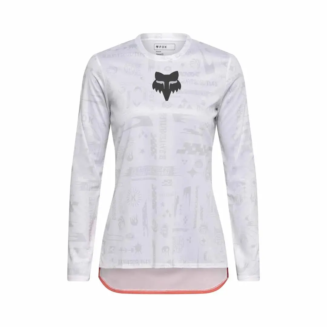 Fox Womens Ranger Lunar Long Sleeve Jersey (2025) 1