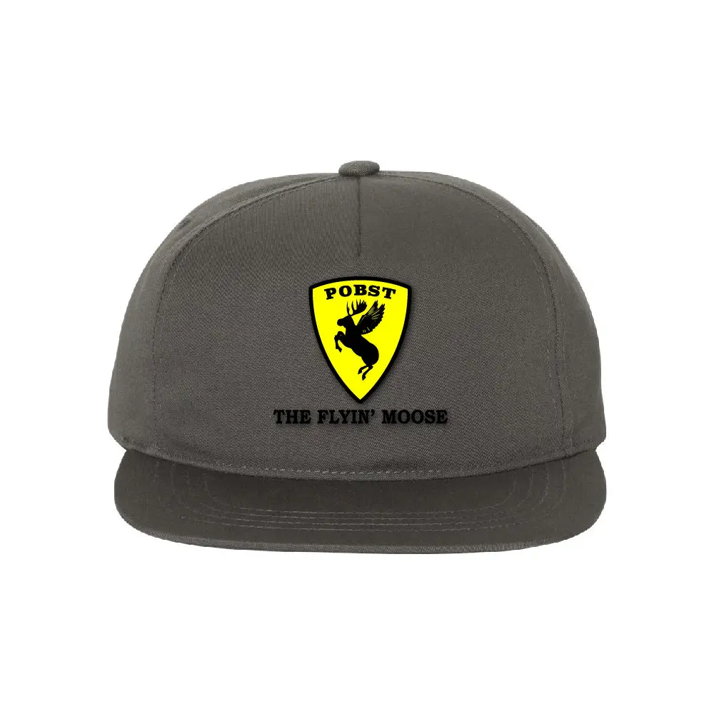 Flyin' Moose Flat Bill Hat 1