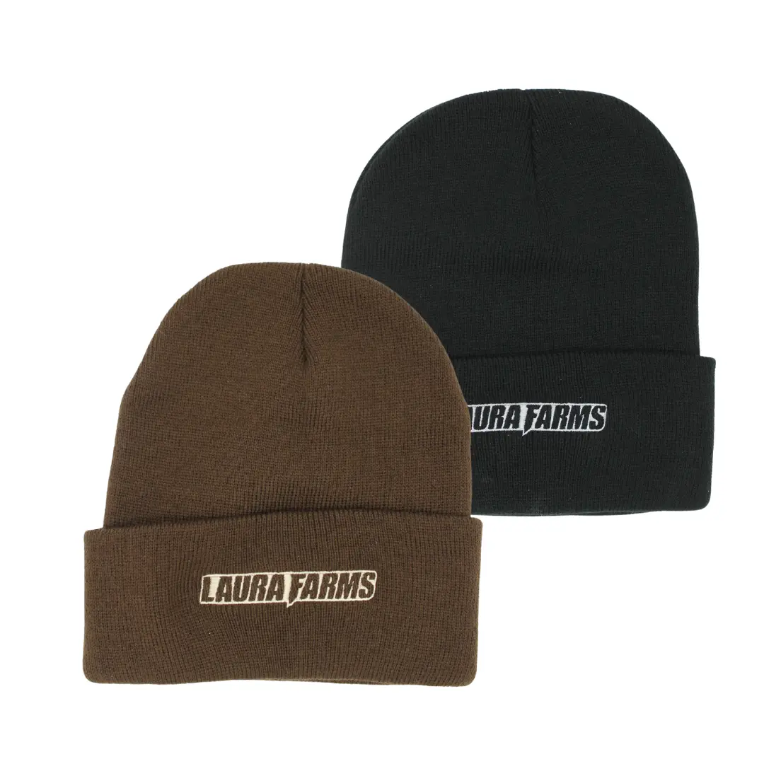 Laura Farms Logo Beanie 1