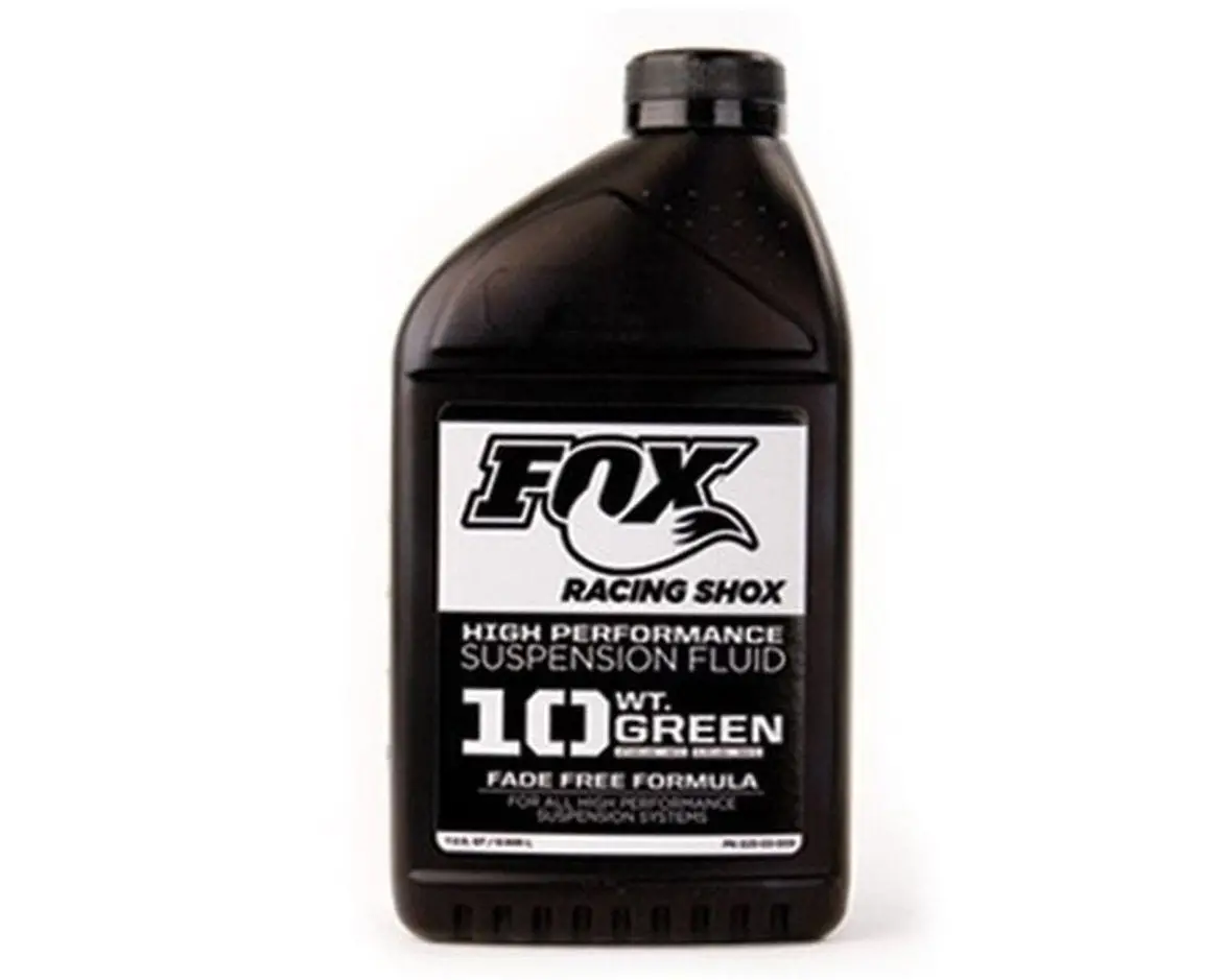 Fox Racing Shox Suspension Fluid 10Wt Green 1L 1