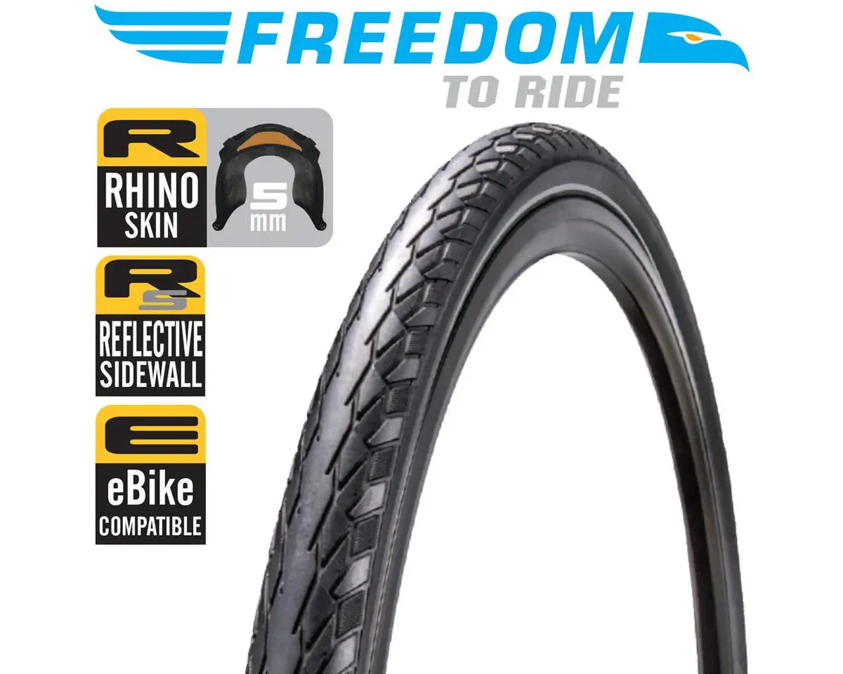 Tyre 700 X 45 Freedom Lightning Rhinoskin Reflex Wirebead 1