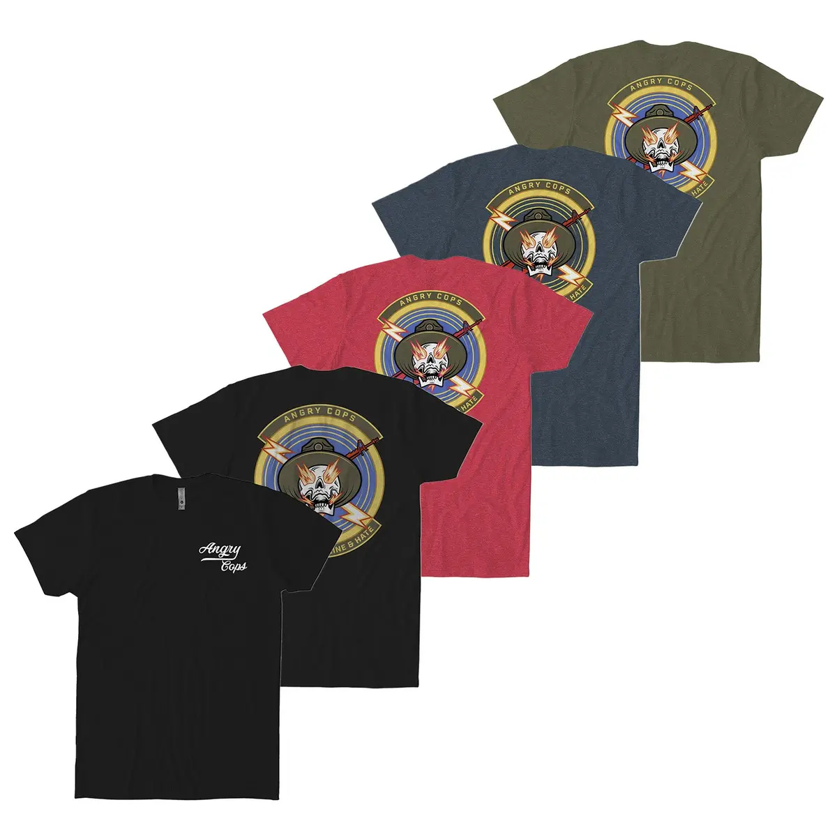 Fueled By Caffeine And Hate T-Shirt 1