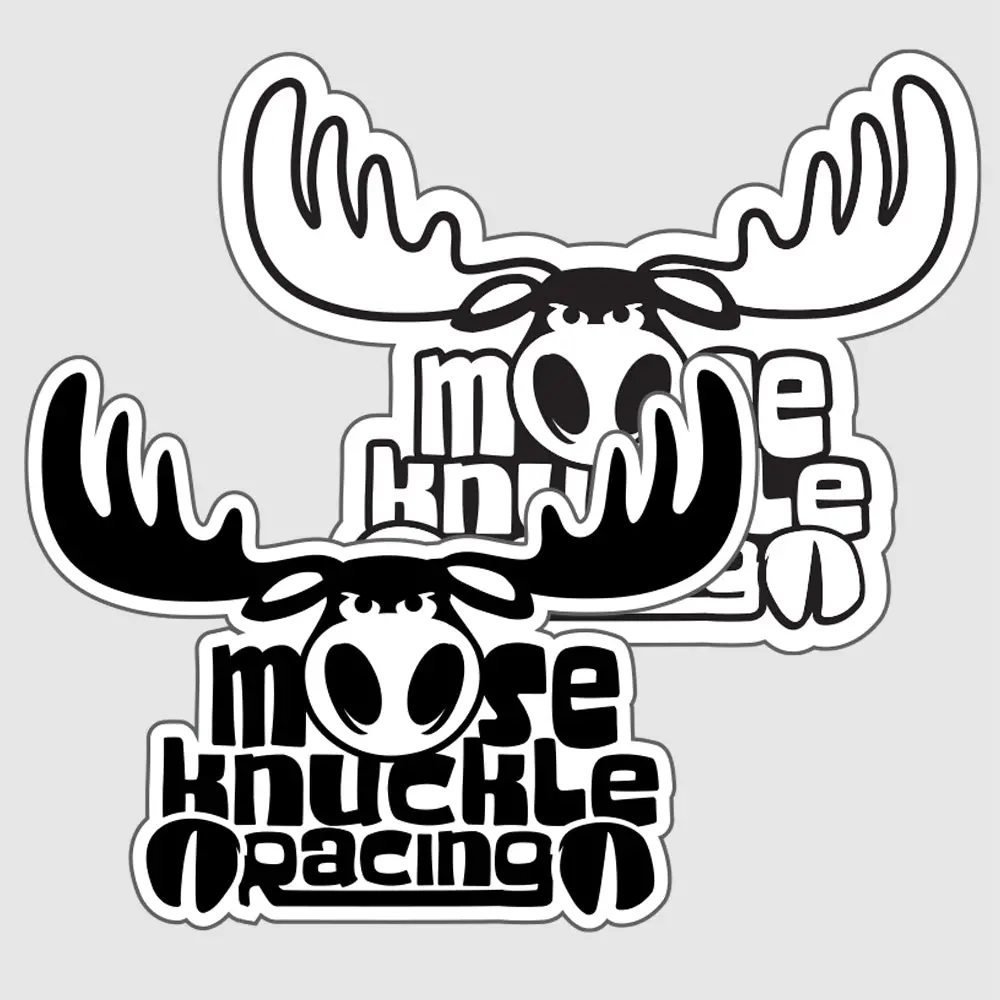 Moose Knuckle Racing Sticker 1