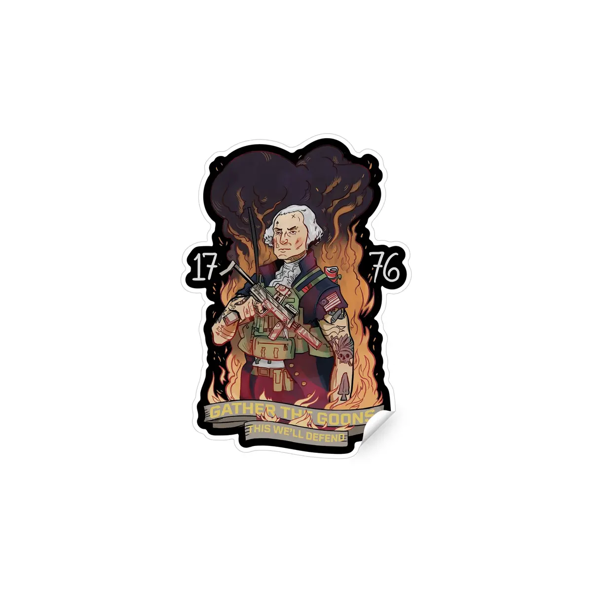 Tier 1 George Sticker 1