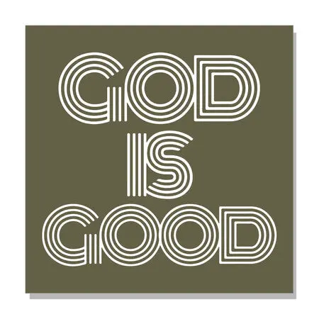 God Is Good Sticker 1