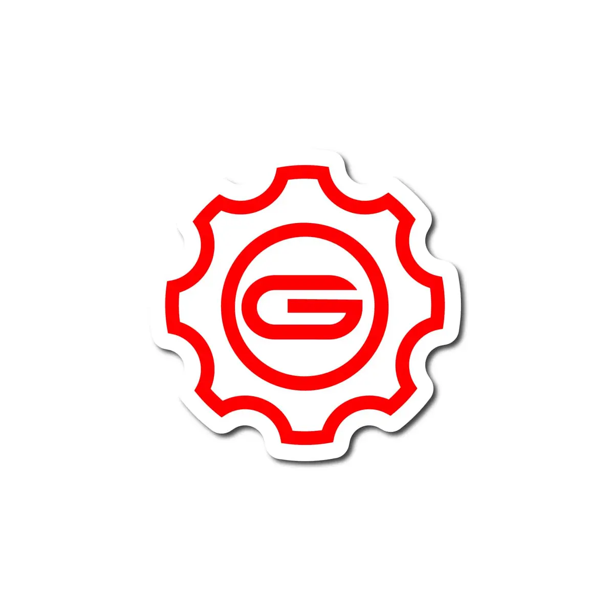 Goldberg's Garage Logo Sticker 1