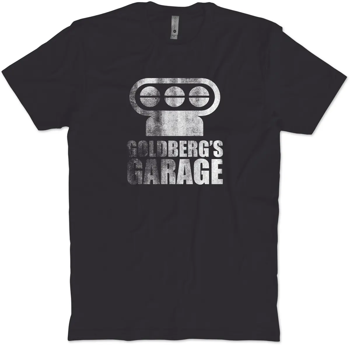 Goldberg Garage Blower T-Shirt 1