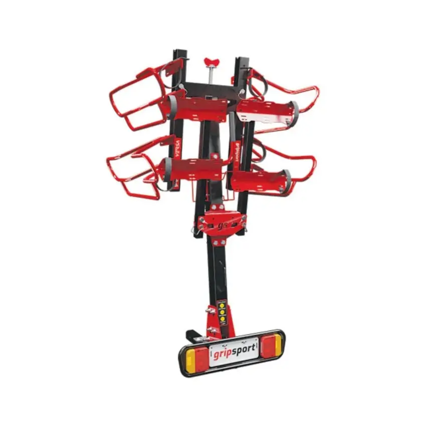 Gripsport Versa 2.4 Fold Vertical Hitch Car Rack (4 Bike) 1