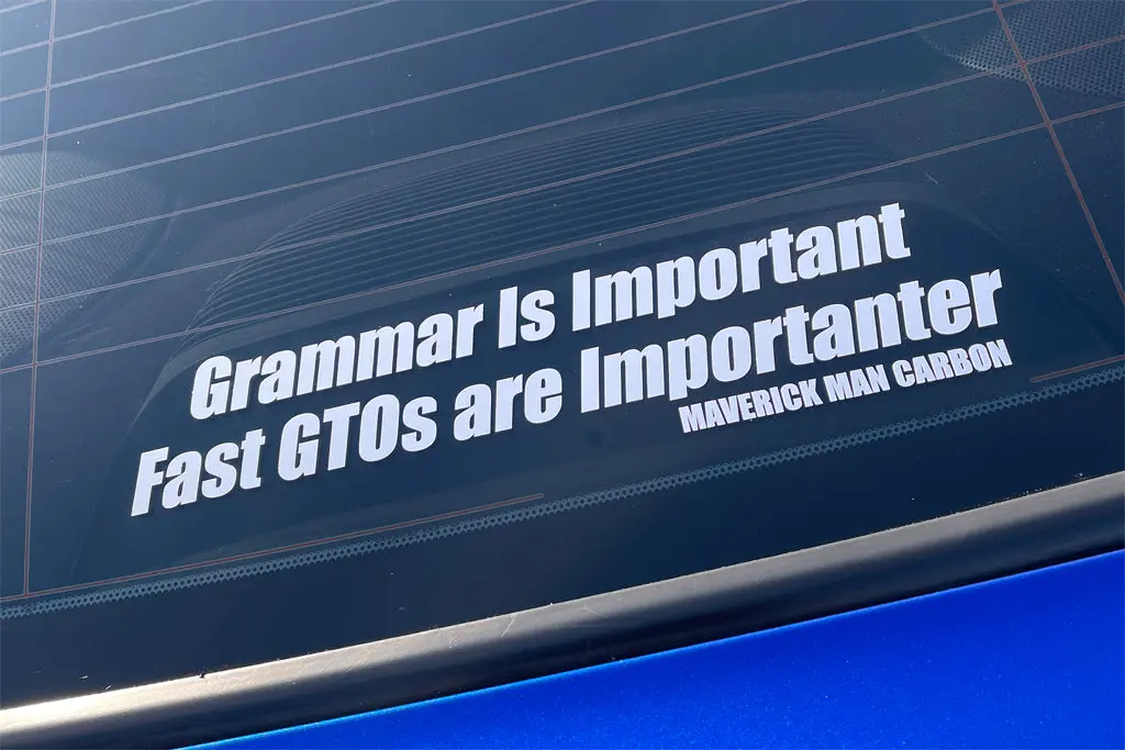 Grammar Is Importanter Sticker 1
