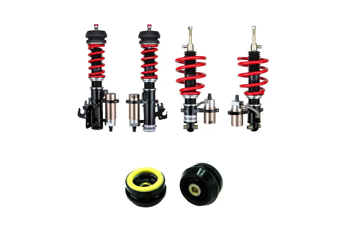 Pontiac G8 Pedders Extreme Xa Remote Canister Coilovers W/Free Whiteline Upper Strut Bushings 1