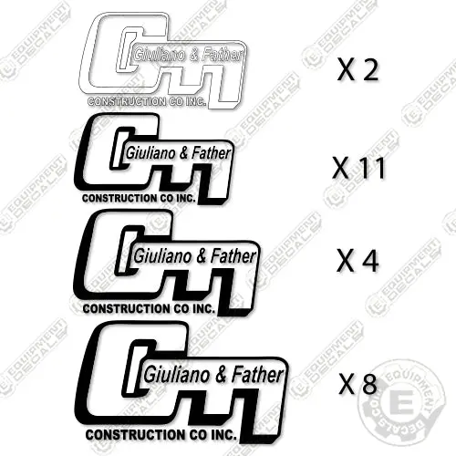 Fits G & F Decal Kit 1