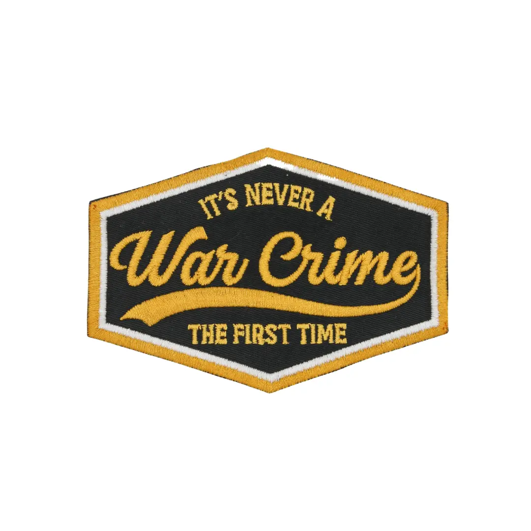 War Crime No Adhesive Patch 1