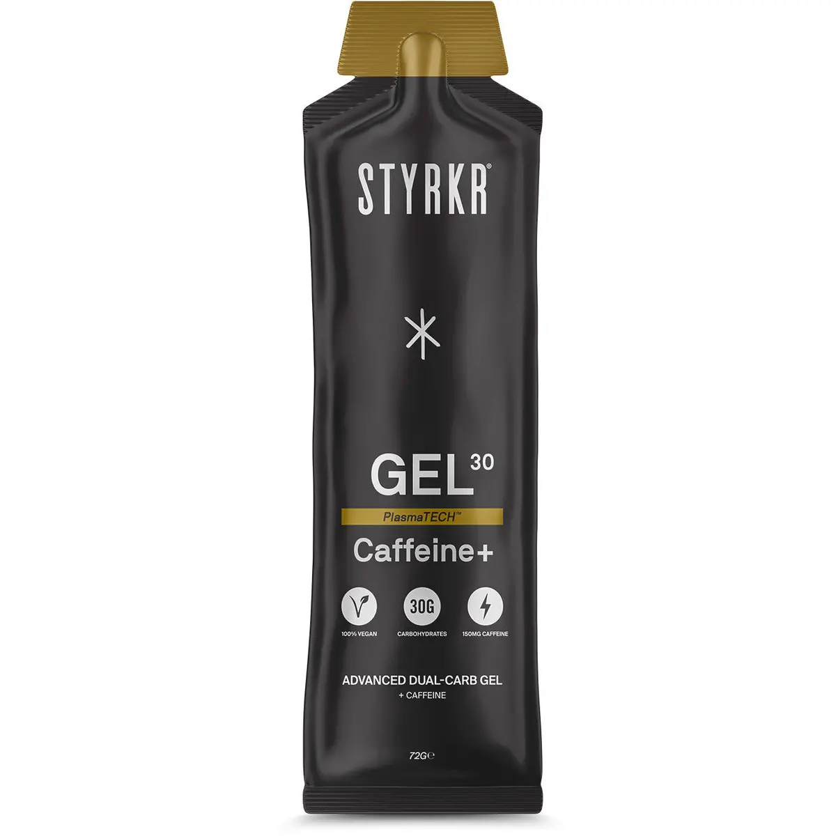 Styrkr Gel30 Caffeine+ Dual-Carb Gel 72G 1