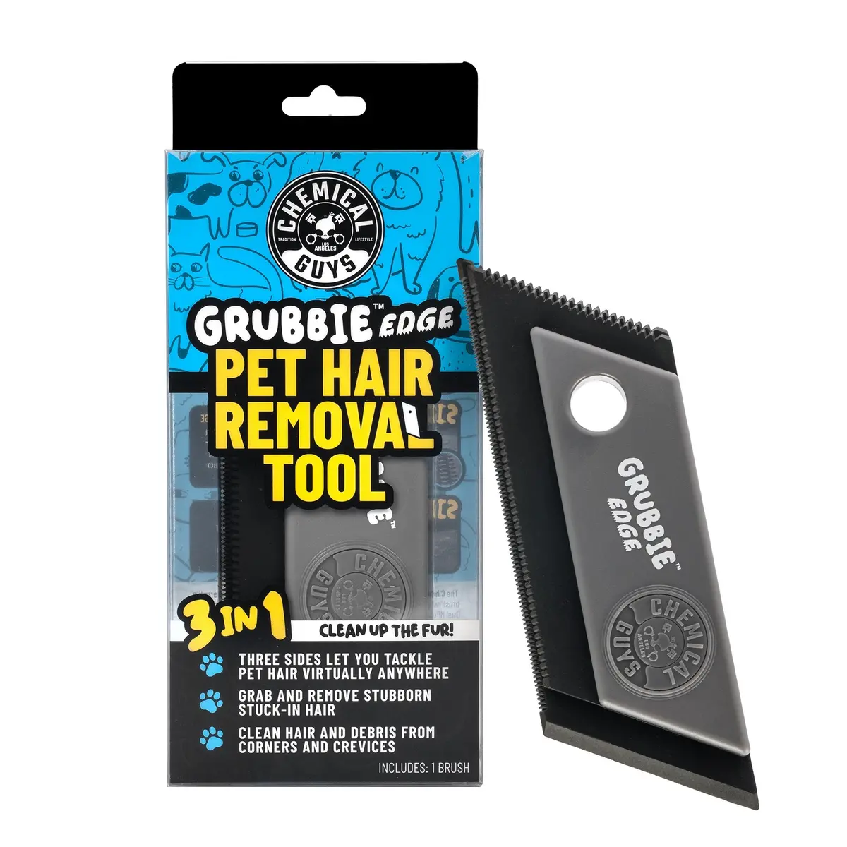 Grubbie Edge Pet Hair Removal Tool 1