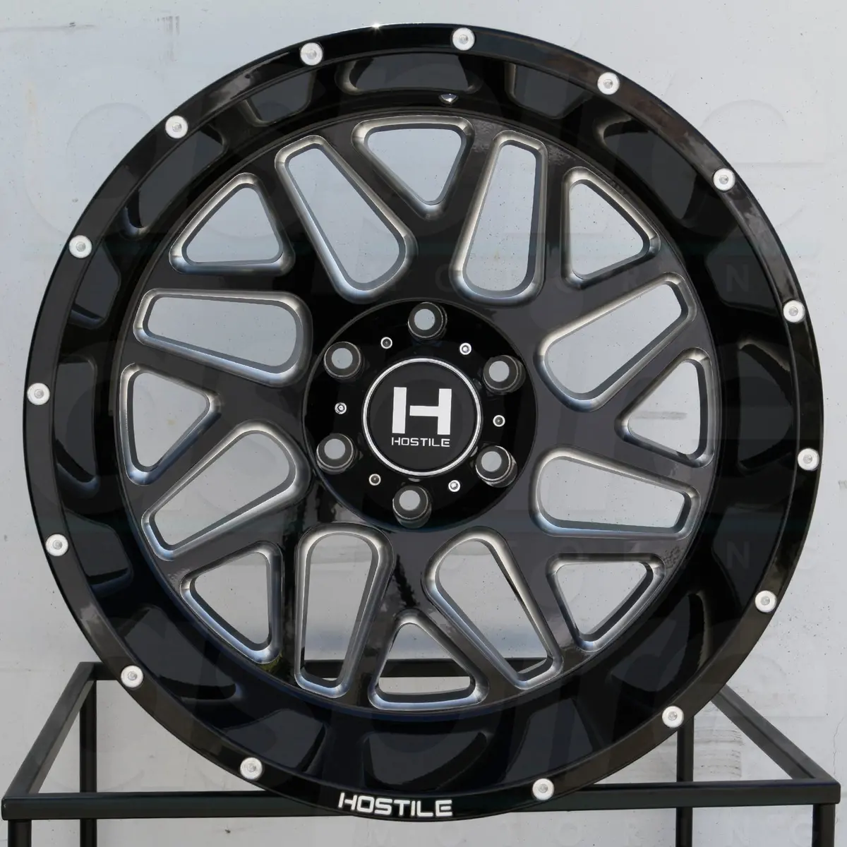 Hostile Wheels H108 Sprocket Black Milled 8