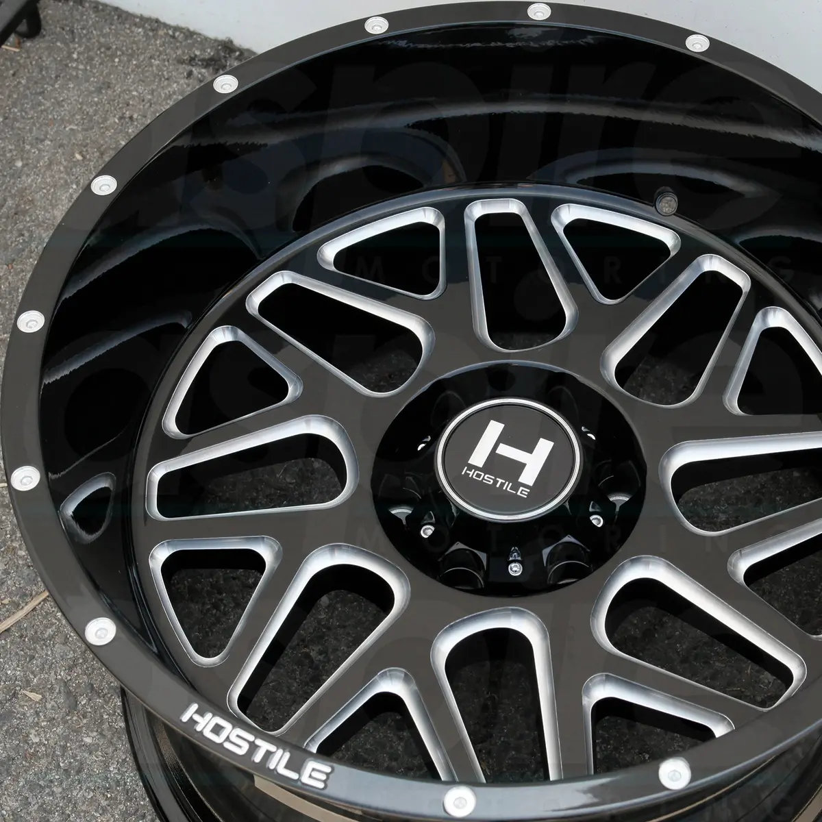 Hostile Wheels H108 Sprocket Black Milled 10