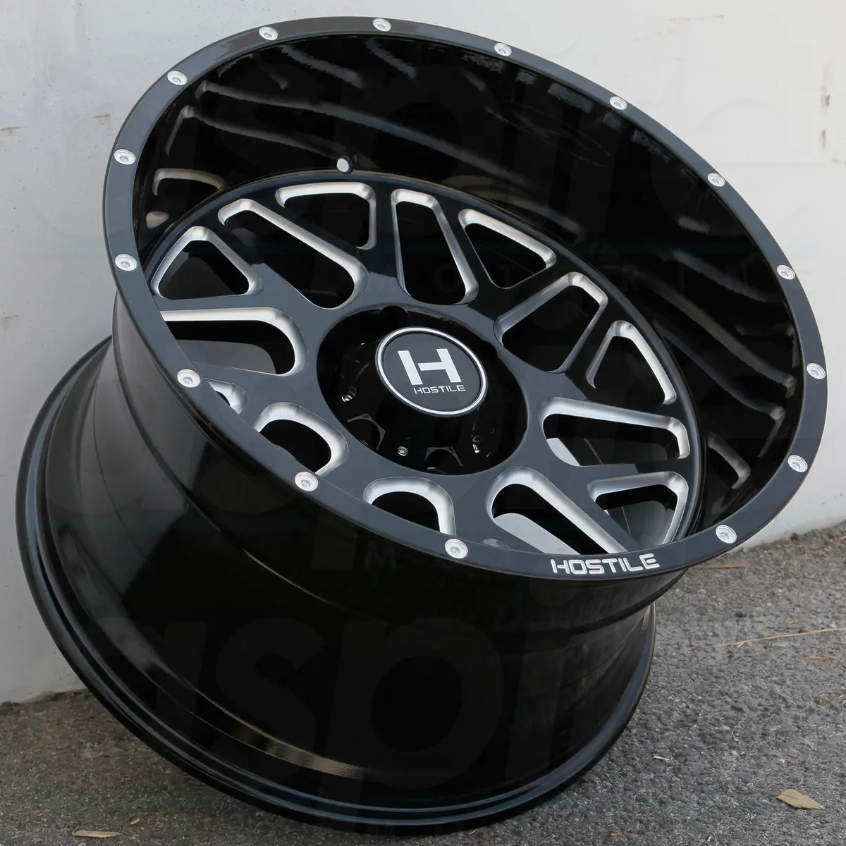 Hostile Wheels H108 Sprocket Black Milled 9