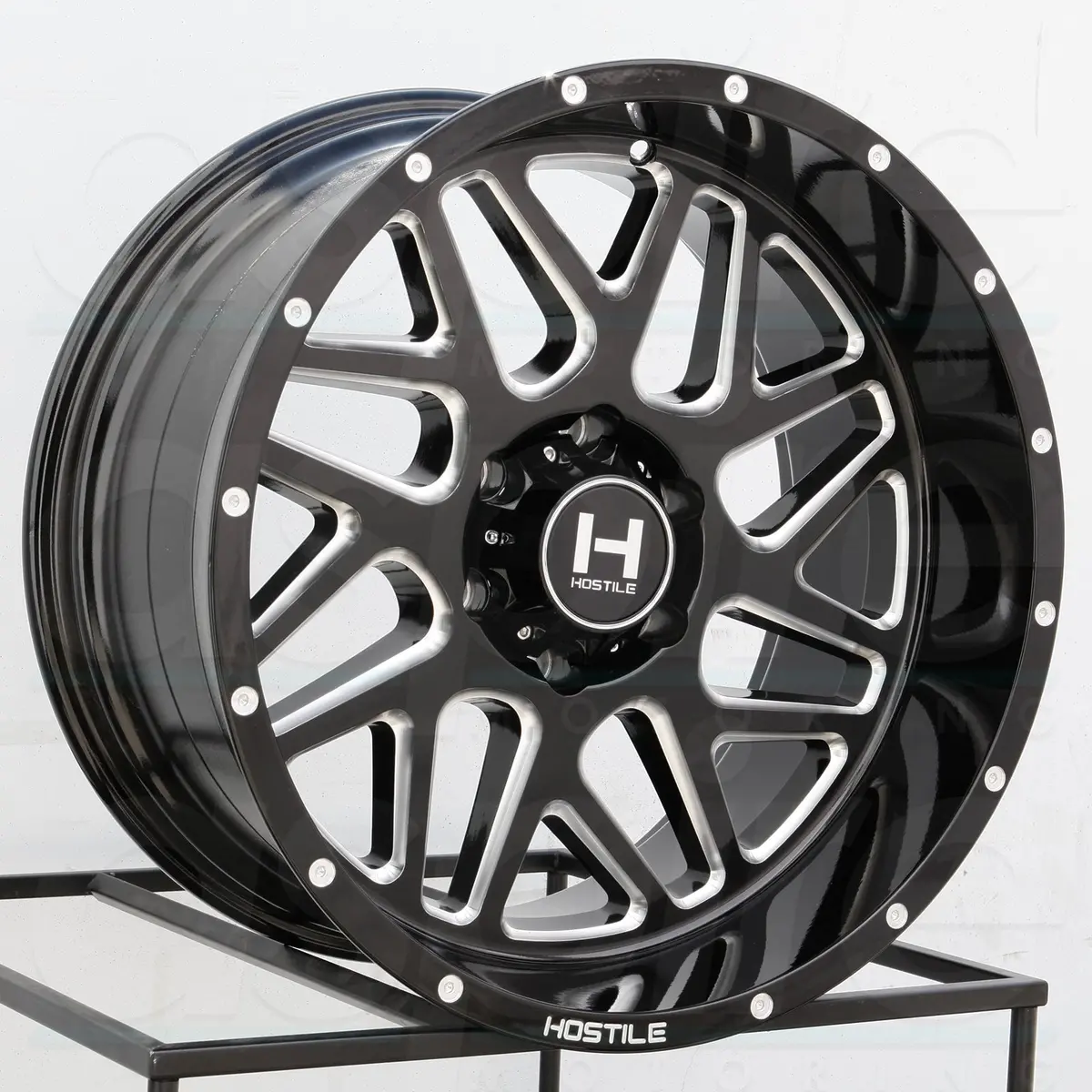 Hostile Wheels H108 Sprocket Black Milled 1